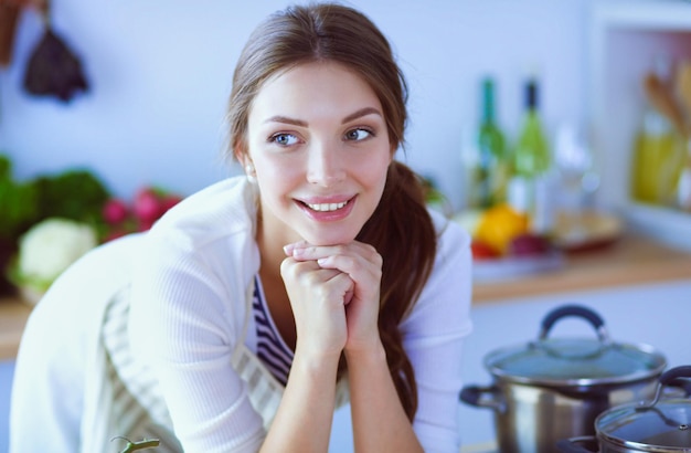 Uśmiechnięty kucharz